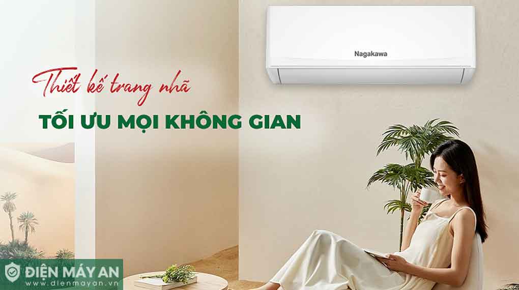 Điều hòa Nagakawa Inverter 9000 BTU 1 chiều NIS-C09R2U51